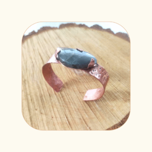 Bransoletka 15mm z labradorytem