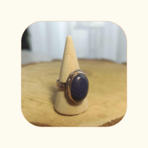 Pierścionek klasyczny Lapis Lazuli