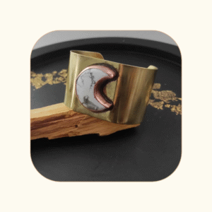 Bransoletka 40mm howlit luna