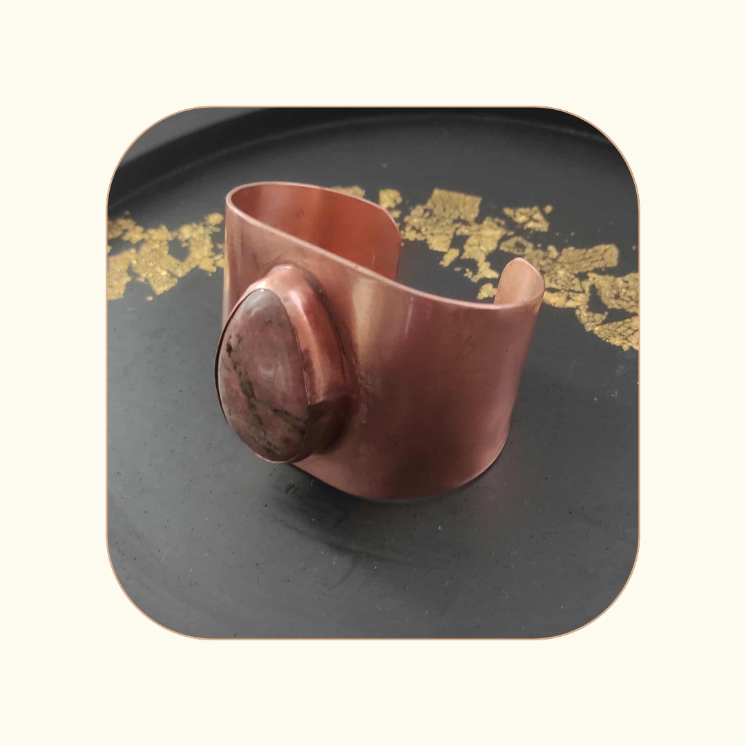 Bransoletka 50mm rodonit - obrazek 2