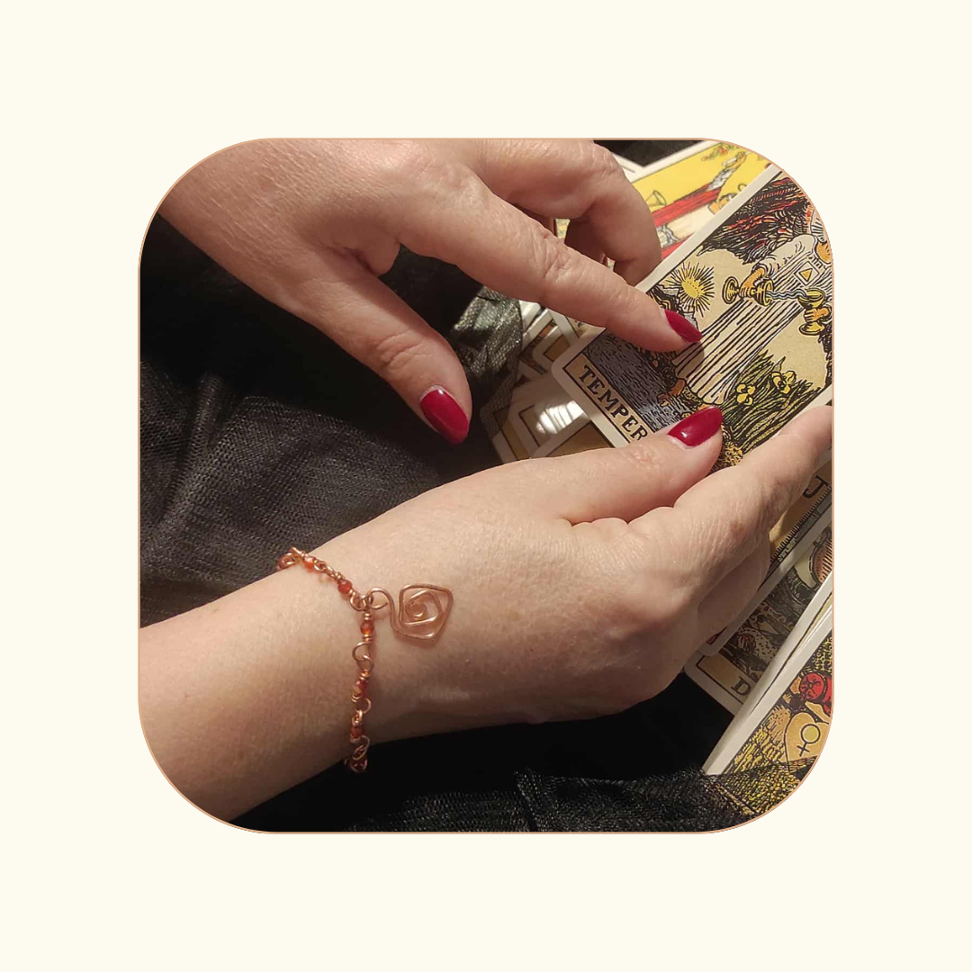 Bransoletka SPIRALA ŻYCIA Karneol - obrazek 4