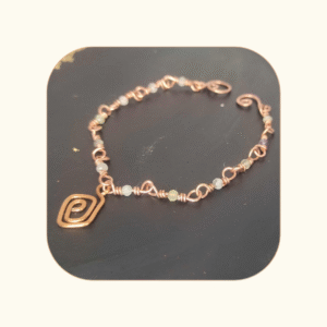 Bransoletka SPIRALA ŻYCIA Kwarc