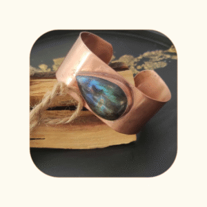 Bransoletka 30mm labradoryt