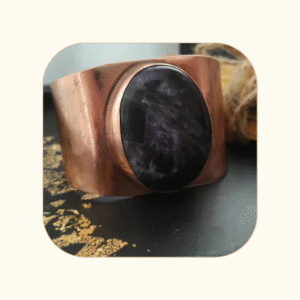 Bransoletka 50mm ametyst