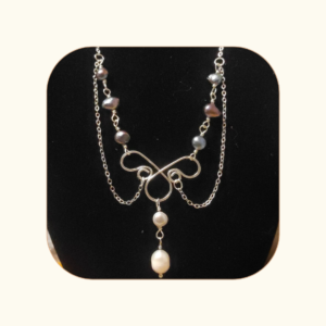 Naszyjnik królewski perła słodkowodna