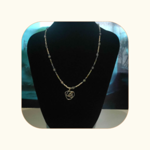 Kolorowa Spirala-labradoryt, howlit, fluoryt