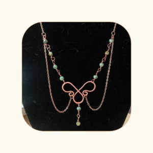 Naszyjnik królewski chryzokola