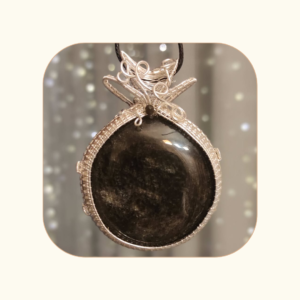 Talizman ochronny Obsydian