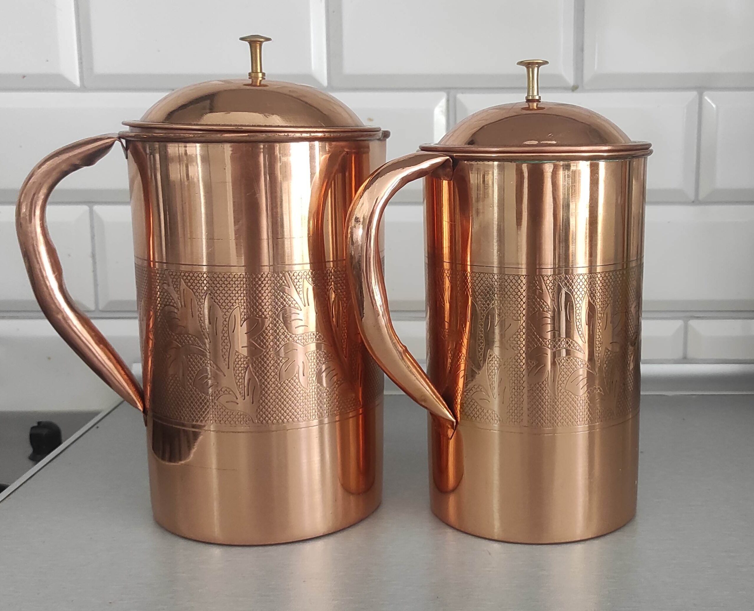 Dzbanek miedziany 1,5l - obrazek 5