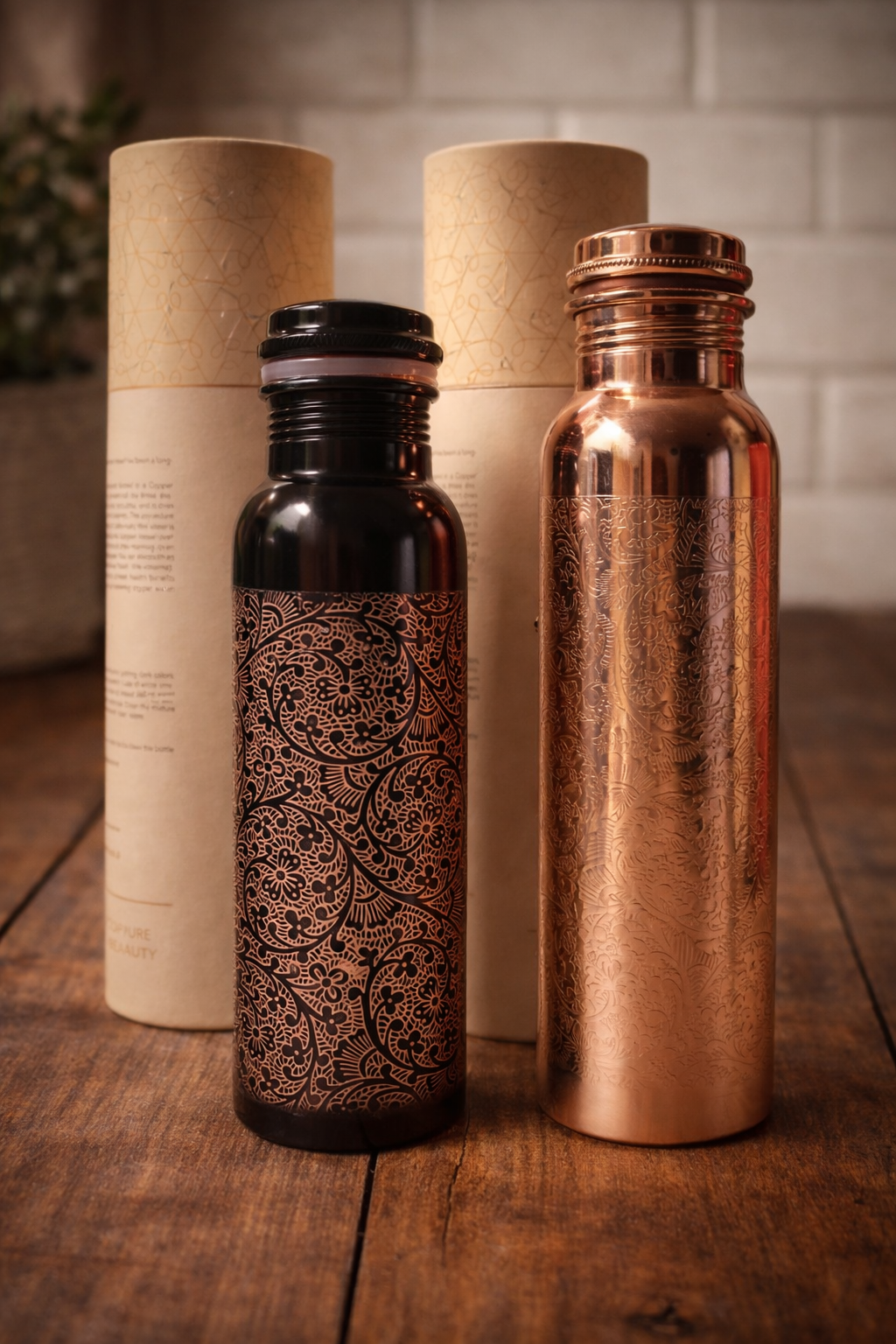 Butelka miedziana 750ml - obrazek 3