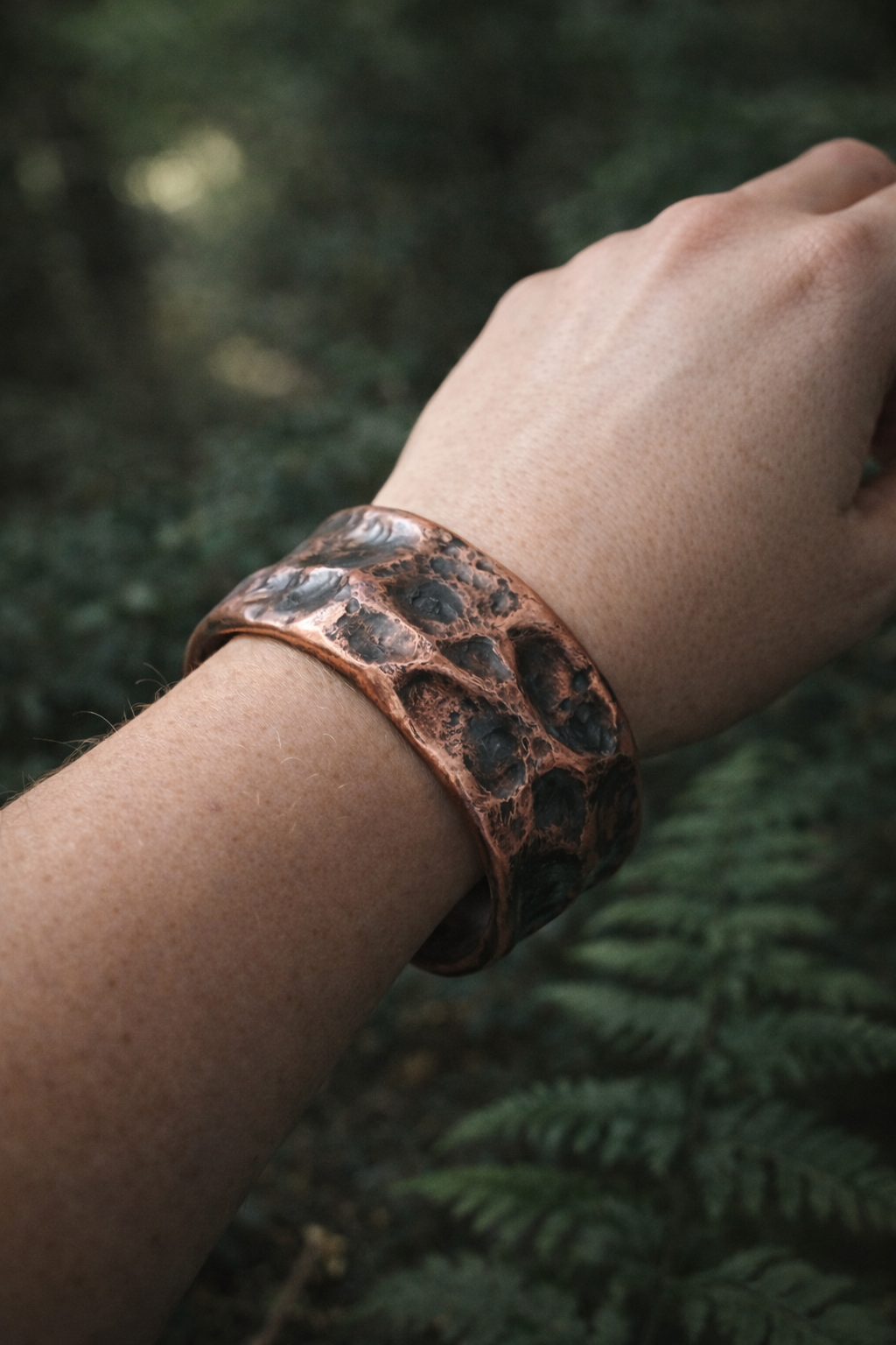 Bransoletka "KUTA W OGNIU" 30mm - obrazek 2