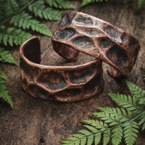 Bransoletka "KUTA W OGNIU" 30mm