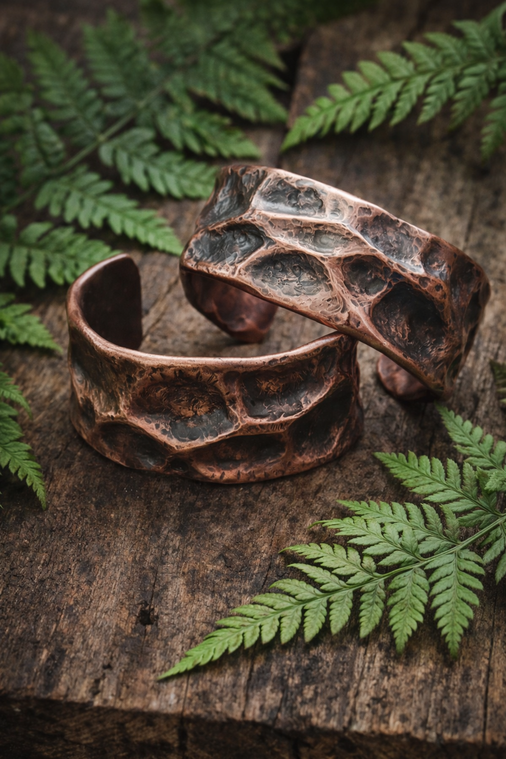 Bransoletka "KUTA W OGNIU" 30mm