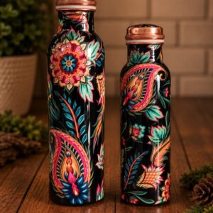 Butelka miedziana drukowana 750ml